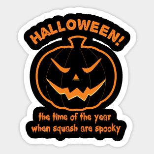 Spooky pumpkin Sticker